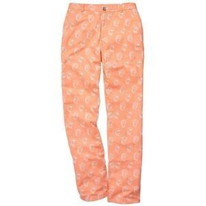 The Shucker Pant in Coral by Southern Proper Sz 36/XL $125